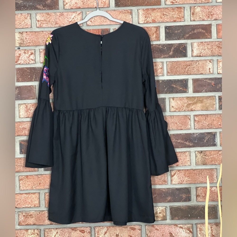 ASOS Embroidered Mini Dress - Picture 2 of 3